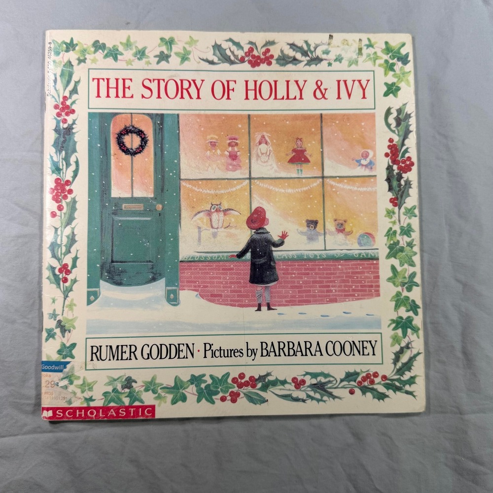 The Story of Holly and Ivy Rumer Godden Barbara Cooney Christmas Scholastic Book